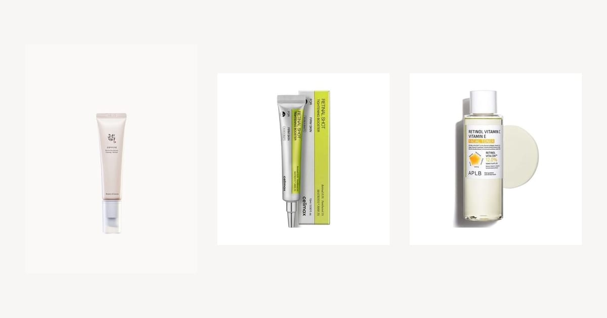 Korean retinol and retinal products